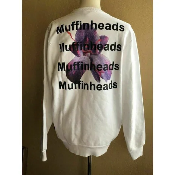 Diesel Womens White F-Just-XA-FL Sweatshirt Sze S - Picture 2 of 11